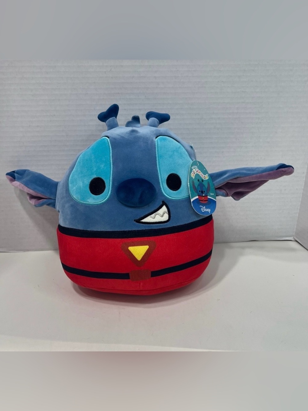 SQUISHMALLOWS Disney Stitch plush in red alien suit stuffed animal toy